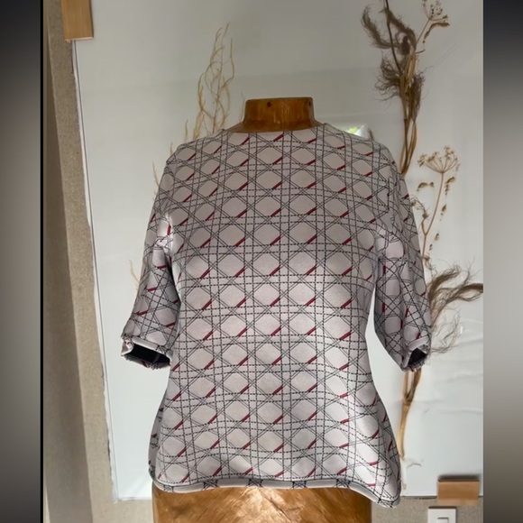 Dior top signature pattern size small - Picture 1 of 9
